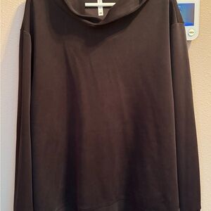 7 Diamonds brand Black Long Sleeve Pullover Hoodie